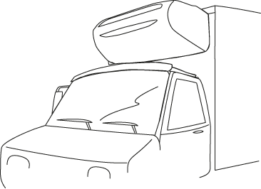 Refrigeration vehicle belts