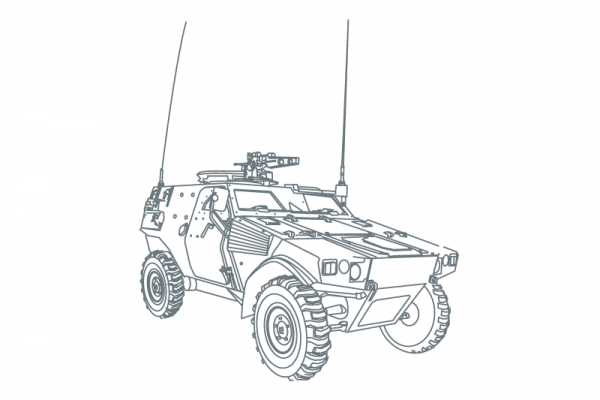 Army Vehicules drive solution