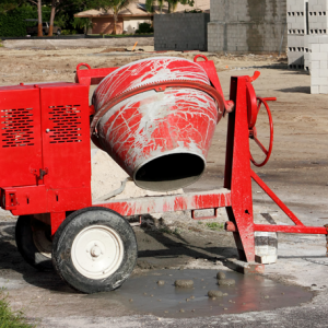 Bétonnière (moteur thermique)