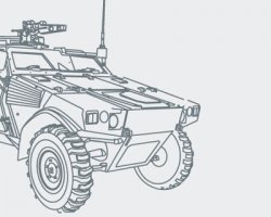 Véhicules militaires